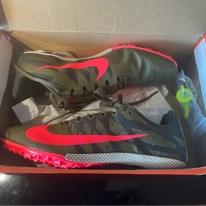 Nike Zoom Rival S9 track cleats mens size 10, womens size 11.5, unused